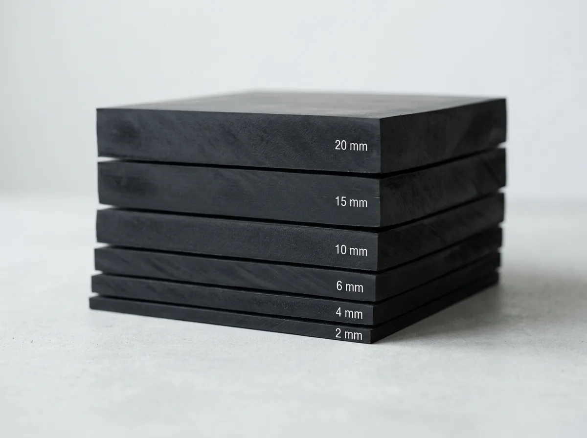 Placas de hule industrial PROHUL
